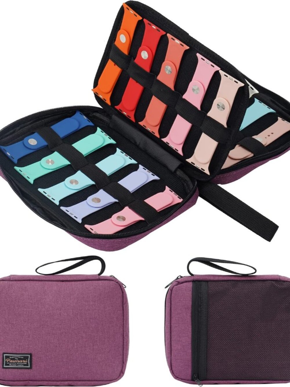 20 Watch Bands Storage Carrying Case Compatible with Watches
